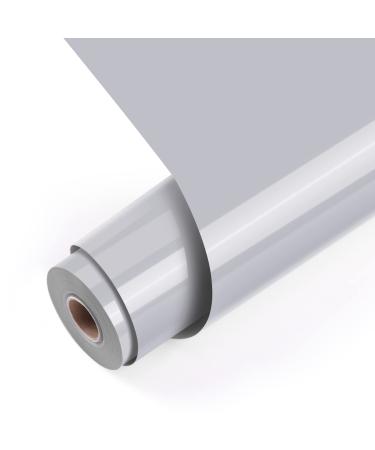VAST WANT Silver HTV Vinyl Roll-12 X 30ft Silver Iron on Vinyl for Cricut & Other Cutting Machines  Heat Transfer Vinyl for Shirts - Easy to Cut  Weed and Transfer