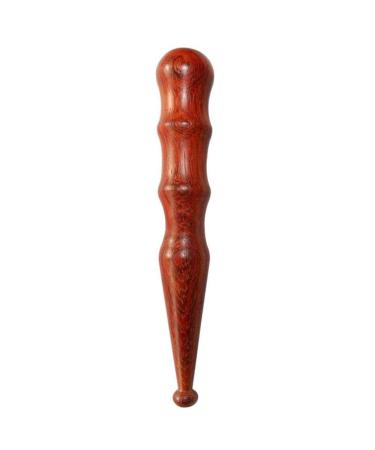 Macabolo 15CM Wooden Home Spa Muscle Roller Stick Cellulite Blaster Deep Tissue Fascia and Trigger Point Release Self Massage Tool
