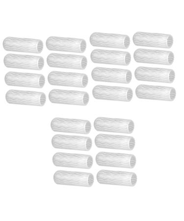 12 Pairs Toe Caps Toe Protectors Toe Corn Sleeve Toe Corn Gel Protectors Whitex3pcs 5.2X1.75X0.2cmx3pcs