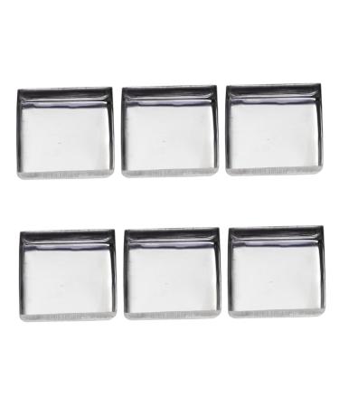 FRCOLOR Makeup Blush Pan Metal Makeup Powder Pans Pan eyeshadow tin pan empty pans for eyeshadow metal pans for eyeshadow plate Eyeshadow Steel Round Magnet M As Shown