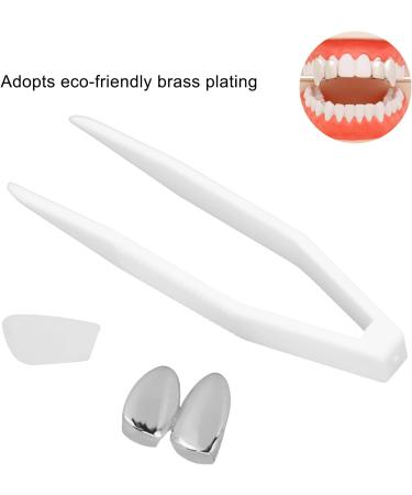 Zixyqol Gold-Plated Hip-Hop Teeth Grill Cap | Fashionable Metal Tooth Decor for Halloween & Concerts - Shop Now! - Buy Online on GoSupps.com