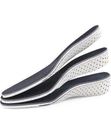 GLEAVI Height Increase Insoles for Men - 6 Pairs Full Length Shoe Lifts & Heel Lifts for Elevation - Buy Online on GoSupps.com