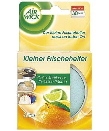 Air Wick Small Freshener Citrus Gel air freshener for small rooms shoe cabinets trash can lids etc. 6 x 30g