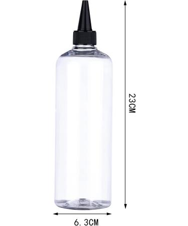 2 Pack 500ml Squeeze Applicator Bottles for Hair Coloring - Hair Dye, Paint, Glue - Buy Online on GoSupps.com