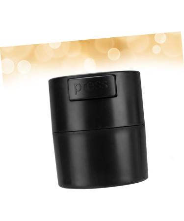 FRCOLOR 1pc Eyelash Glue Storage Container glue container lash extensions lash glue container eyelash supplies jar lash glue storage tank eyelashes with glue activated carbon nail polish 8.4x7.2cm Black - Buy Online on GoSupps.com