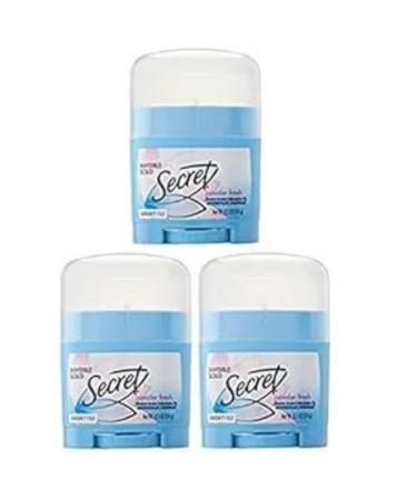 Secret Invisible Solid Antiperspirant & Deodorant - Powder Fresh 0.5 oz Travel Size (Pack of 3) | Litezout - Buy Online Now - Buy Online on GoSupps.com