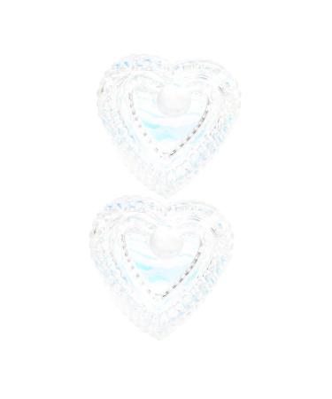 Beaupretty Dazzle Nail Polish Nail Art Liquid Cup Acrylic Liquid Bowl Nail Liquid Container jewelry holder clear dappen dishes cup clear tumbler Nail Salon Supply pedicure jewelry medium Assorted Color