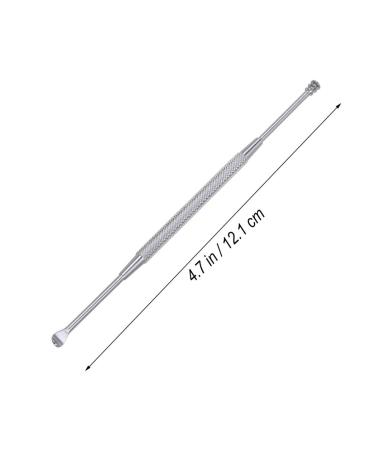 Exceart Metal Ear Cleaner - Dual Head Earwax Removal Tool | Effective Ear Cleaning Spoon for Safe Earwax Removal - Buy Online on GoSupps.com