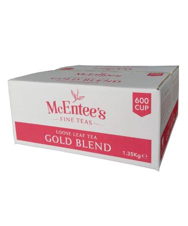 McEntee's Tea McEntee's Irish Loose Leaf Gold Blend Tea - Catering 1.35Kg - Expertly blended in Ireland to give that perfect cup of tea. A traditional blend of Assam and Kenyan tea delivering that taste of home.