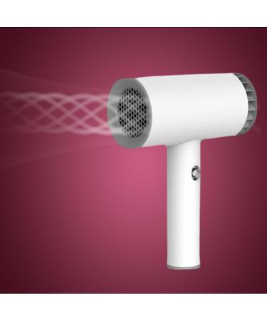Free Standing Cordless Hair Dryer Portable Low-Heat Hair Care Blow Dryer with 2 Speed Hot and Cool Air for Women Men Hairstyles Home Travel Gift