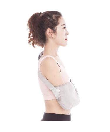 Mobestech Arm Sling Shoulder Immobilizer - Adjustable Support for Broken Shoulder - Child-Friendly Grey Strap - Buy Online on GoSupps.com