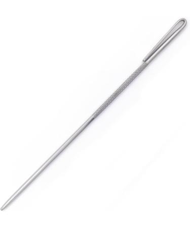 esess Stainless Steel Baaj Salai Classic (Sikh Sua/Silai/Turban Needle/Sikh Gifts) (Large 7 Inch) - Buy Online on GoSupps.com