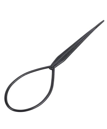 LQNB Topsy Tail Hair Twister Styler - 2 Pcs Hair Styling Aid for Perfect Loops - Black Hairstyle Tool - Buy Online on GoSupps.com