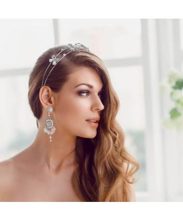 Beaupretty Rhinestone Bride Wedding Headband Crown Tiara for Females - Buy Online on GoSupps.com
