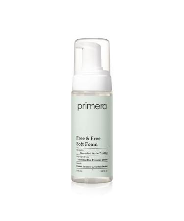 PRIMERA Free and Free soft Foam - Gentle Feminine wash with Soft Foam Mild and Refreshing for Private Clean- by Amorepacific 5.07 Oz