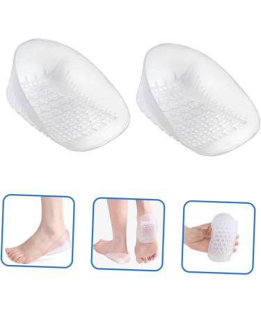 NOLITOY U-Shaped Heel Pad Insoles - Orthotic Soft Gel Heel Inserts for Height | Invisible Comfort for Men & Women | International Shipping Available - Buy Online on GoSupps.com