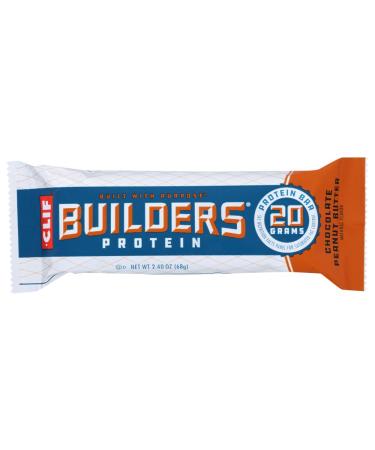 Builders Chocolate Peanut Butter Snack Bar 2.4 Ounce -- 36 per case.