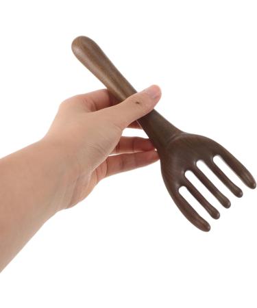 minkissy 2pi ces Peigne De Massage Bois De Santal Naturel Avec Poign e Outil De Grattage Pour Chevelu Et Massage Relaxant - Buy Online on GoSupps.com