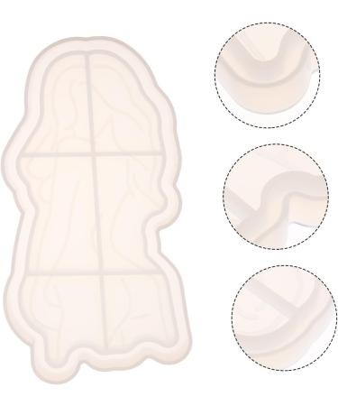 COHEALI 3 Pcs Tray Silicone Mold Silicone Molds Handmade Mold Simple Mold Creative Tray Mold Tool Body Whitex3pcs 16.1X8.5CMx3pcs - Buy Online on GoSupps.com