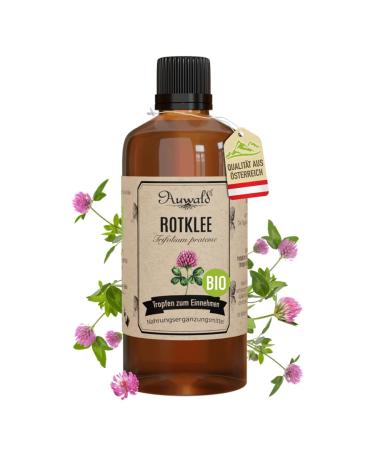 Danhofer said NEW Auwald Red Clover Drops BIO Highquality extract extract essence and tincture 100 organic farming free from artificial additives and dyes made in Austria 100ml