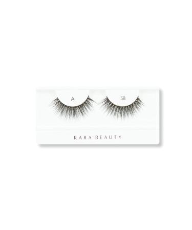 Shop KARA BEAUTY FABULASHES 3D Faux Mink False Eyelashes - Style A58 | International Shipping Available - Buy Online on GoSupps.com