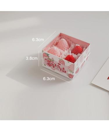Buy Mini Fruit Scented Candles - Aromatherapy Home Decor | Christmas Gifts & Party Decoration - Red & Pink Strawberries - Buy Online on GoSupps.com