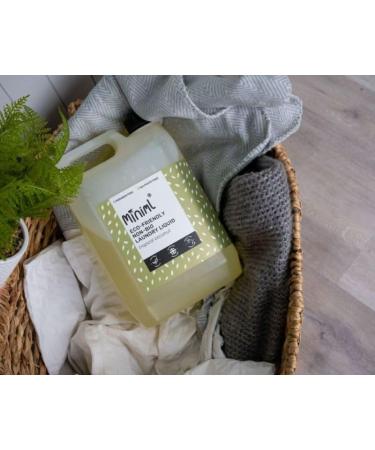 Miniml Eco Laundry Bundle 5L Refill Non Bio Laundry Liquid Washing Detergent + Fabric Softener & Conditioner Tropical Coconut Scented- 100% Vegan & Cruelty Free Natural Ingredients for Sensitive Skin - Buy Online on GoSupps.com