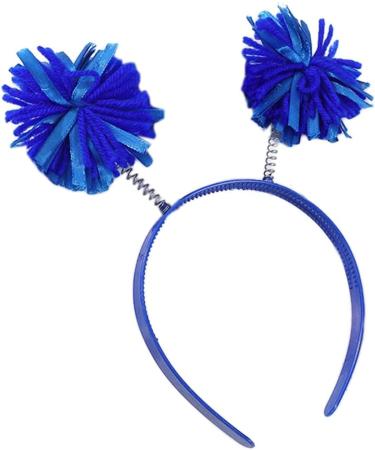 TQUXNGA Hairband with Colorful Pompoms for Parties Stage Performences Eye-catching Party Headband Birthday HeadWear Purple - Buy Online on GoSupps.com