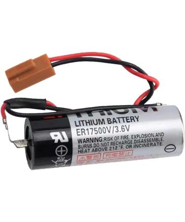 Optimized Meta Title: "Buy 4 Pack 3.6V 2700mAh ER17500V Toshiba PLC CNC Backup Battery - International Shipping Available - Buy Online on GoSupps.com