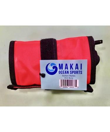 Makai Ocean Sports 4ft Inflatable Surface Marker Buoy | High Visibility Dual Color SMB for Scuba Diving & Snorkeling - Buy Online on GoSupps.com