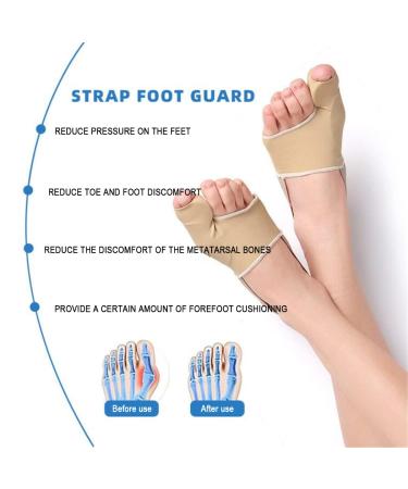 Big Toe Spreader for Hallux Valgus - Gel Bale Stretchy Pads & Padded Rail - Size L - Buy Online on GoSupps.com