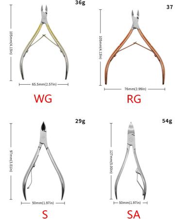 Dead Skin Scissors Colorful Manicure Colorful Dead Skin Remover Pedicure EagleBeak Pliers Stainless Steel Nail Art Accessory Cuticle Trimmer - Buy Online on GoSupps.com