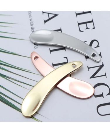 Beaupretty Mixing Spoon Set - 3 Metal Makeup Spatula Applicators for Eye Cream & Facial Care | Mini Beauty Scoop for Home & Salon - Buy Online on GoSupps.com