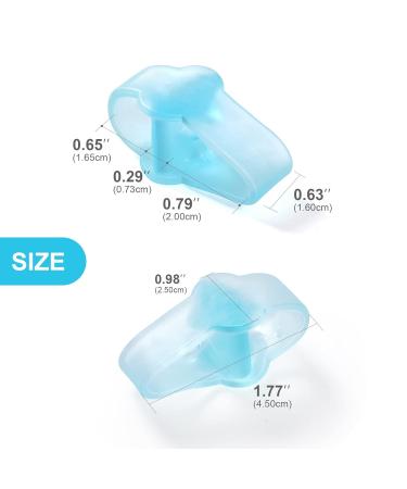 Promifun Bunion Corrector Toe Separators - 10 Pack Gel Toe Spacer for Bunion Pain & Overlapping Toe - Buy Online on GoSupps.com