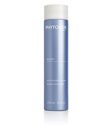 PHYTOMER Accept Soothing Milk Cleanser for Face | Facial Cleanser to Calm & Refresh Skin | Makeup Remover & Moisturizing Cleansing Milk | For Sensitive Skin | 250ml