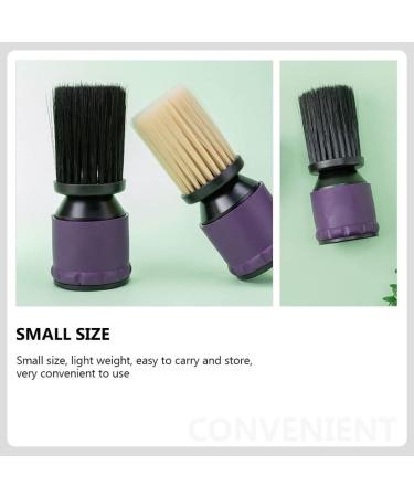 FOMIYES Cleaning Brush Barber Hair Dryer Brush Professional Blow Dryer Cleaning Accessories Wedding Hats for Women Soft Neck Cleaning Duster Purple Cleaning Sweep Broken Hair Abs - Buy Online on GoSupps.com