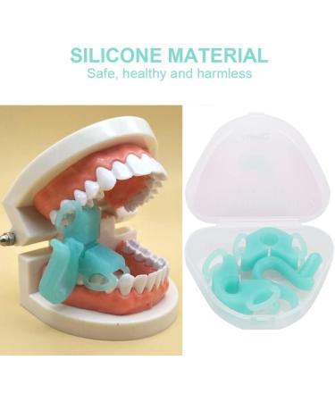 3-Piece Orthodontic Bite Blocks Set | Soft Silicone Tooth Openers & Cheek Holders | Dental Care Tools with Storage Box - Buy Online on GoSupps.com