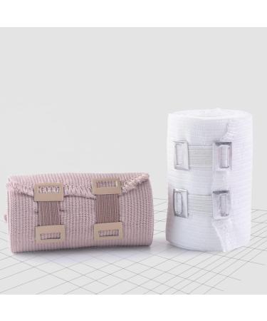 50 Pcs Elastic Bandage Clips - Stretch Metal Clasps & Fastener Hooks for Bandage Wraps - Replaceable & Durable White Clips - Buy Online on GoSupps.com