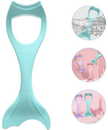 PACKOVE Silicone Mascara Shield Lash Makeup Applicator Eyelash Mascara Aid Silicone Eyeliner Guide Blue - Buy Online on GoSupps.com