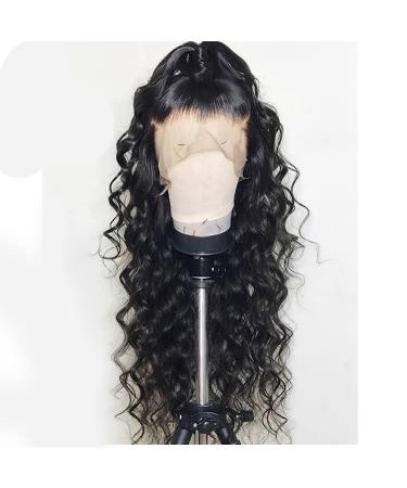 Andria Glueless Natural Wave Synthetic Lace Front Wig 24 Inches - Heat Resistant Fiber Hair with Baby Hair for Black Women - Buy Online on GoSupps.com