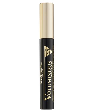 L'OR AL 2 x L'Oreal Paris Voluminous X5 Extra Black Mascara 10ml
