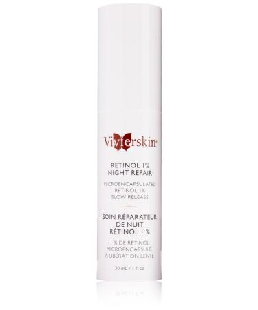 VivierSkin Retinol 1 Percent Night Repair Cream 1 Fluid Ounce