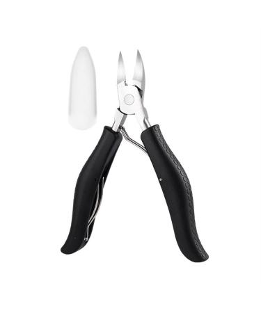 Nail Clipper for Thick Nails Nail Clippers Ingrown Toenail Podiatry Correction Nippers Cuticle Cutters Cut Paronychia Pedicure Manicure Hand Foot Care Tool (Color : Black)