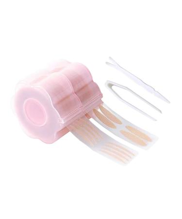 Housoutil 1 Set Double Eyelid Sticker Clear Duct Tape Eyelid Tape for Traceless Eyelid Tape Clothes Tape Double Sided Eyelid Lifter Strips Cosmetic Adhesive Strip Pink Makeup Tools