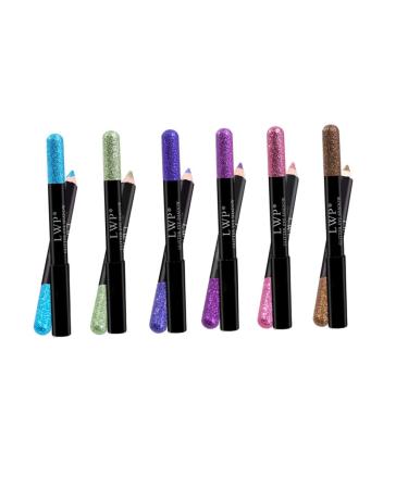 LALAFINA 1 Set Women Cosmetic Pen Eyeshadow Pen Makeup Pen Eye Shadow Stick 12.5*1.1cm Picture 3