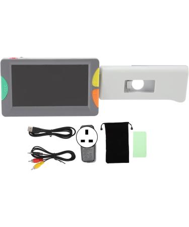 Portable Video Magnifier 2X To 32X Zoom 4.3Inch with Foldable Handle Digital Reading Magnifier 26 Color Modes Electronic Video Magnifier for Reading Books Style 4 - Buy Online on GoSupps.com
