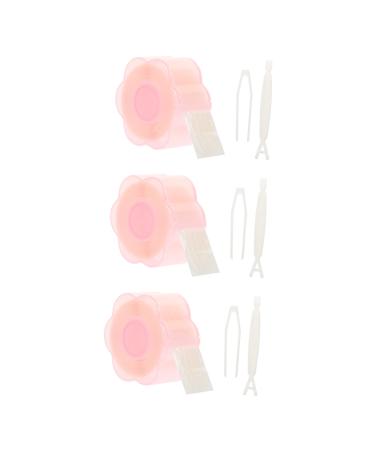 FOMIYES Girl Stickers 3 Rolls Patches Lace Girl Makeup Eye Double Stickers Shaping Simple Beauty Female Eyelid Woman Makeup Tape