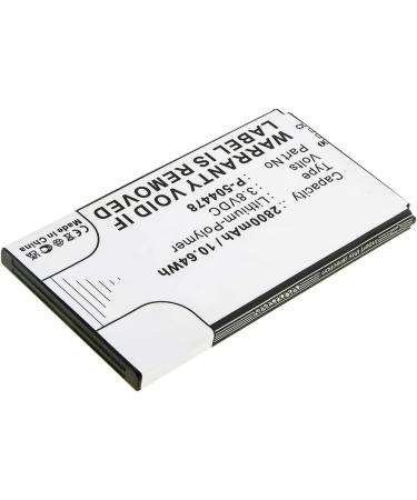 Synergy Digital Alarm System Battery for ADT P-504478 | 3.8V 2800mAh Li-Pol | International Shipping Available - Buy Online on GoSupps.com