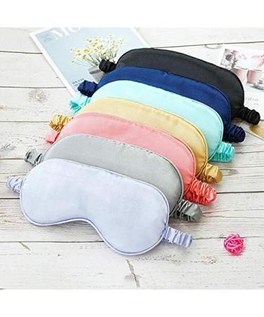 Mulberry Silk Sleep Eye Mask - Lavender Scented | Soft Blindfold for Night Sleeping - Buy Online on GoSupps.com