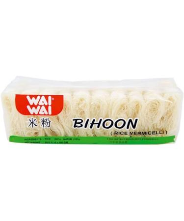 WAI WAI Bihoon Thai Rice Vermicelli Noodles 0.6mm 500g (2 Packs 10 Servings) - Buy Online on GoSupps.com